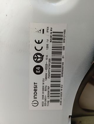 Motor, bomba lavadora Indesit, correa y más