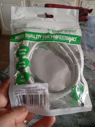 Cable RJ45 PowerGreen 0.5m
