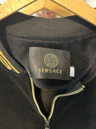 Chaqueta Versace negra