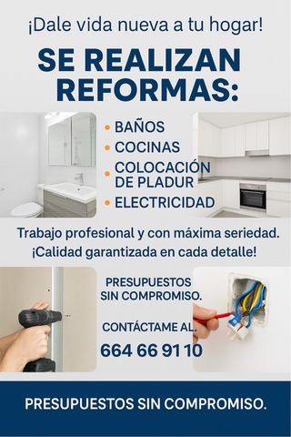 Pintura para reformas hogar