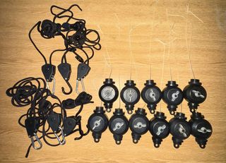 Poleas de cuerda - 17uds