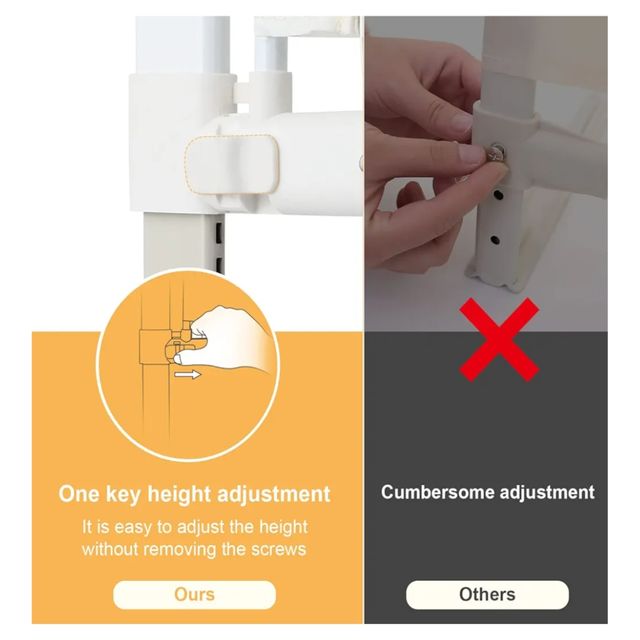 Barrera seguridad ajustable en altura