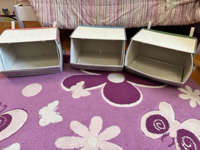 3 contenitori portaoggetti Songmics