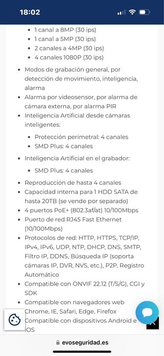 Grabador DAHUA DVR