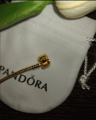 Pulsera dorada 18cm