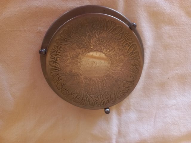 Juego posavasos plata - 3 piezas