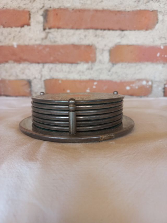 Juego posavasos plata - 3 piezas