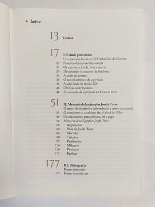 A Espiritada de Gonzar (Biografía)