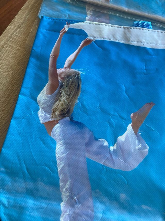 5 Borse Shopping Nuove Blu