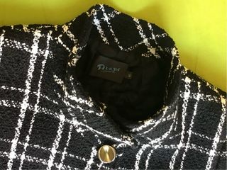 Chaqueta Tweed Blanco&Negro T42