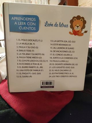 Colección "León de letras" + material didáctico
