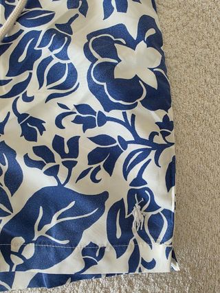 Bañador Polo Ralph Lauren - Azul y Blanco