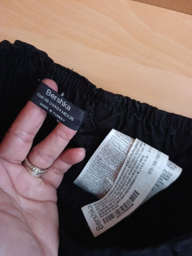 Pantalones negros mujer