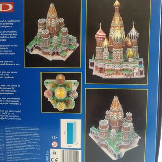 Puzzle 3D Catedral San Basilio Moscu