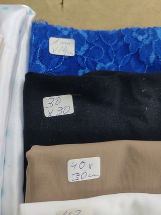 Telas variadas para manualidades