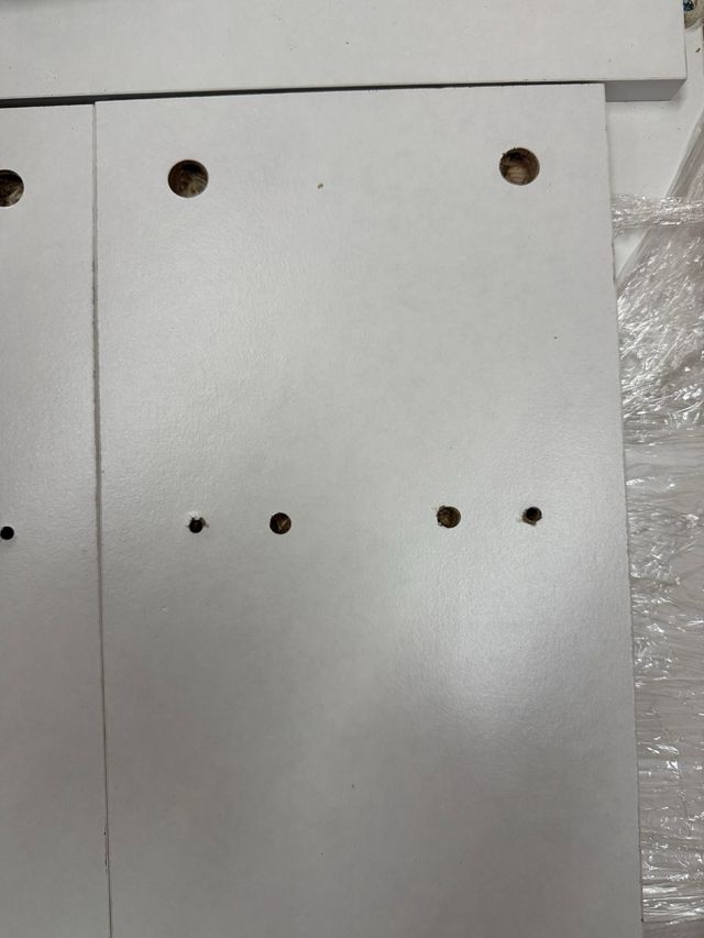 tavolo in compensato 100x50x40 cm