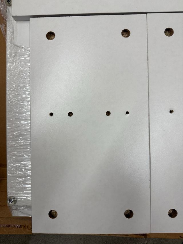 tavolo in compensato 100x50x40 cm