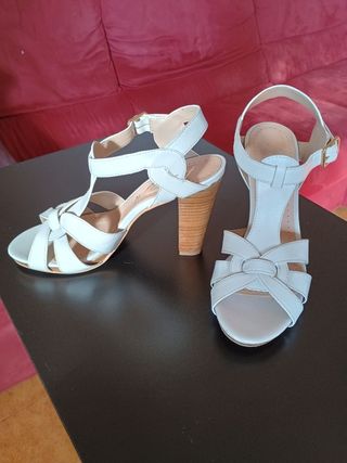 Sandali donna bianchi 