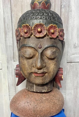 ANTIGUO BUSTO DE BUDA