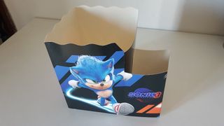 Sonic The Hedgehog 3 Cubo Bucket palomitas