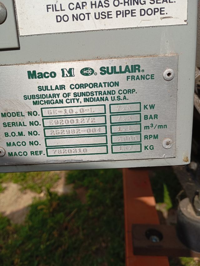 COMPRESOR DE TORNILLO