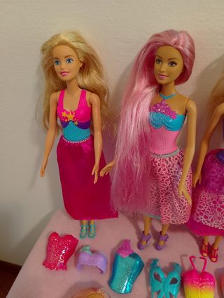 7 Bambole Barbie Dreamtopia + Accessori