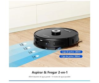 proscenic M8PRO Robot Aspirador y Fregasuelos