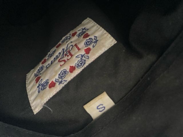 Camicia nera Les Fleurs tg.S