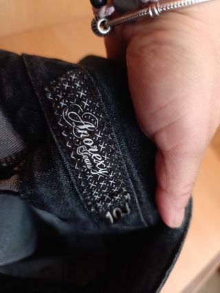 Jeans Mujer - Negro/Azul. Colombiano.