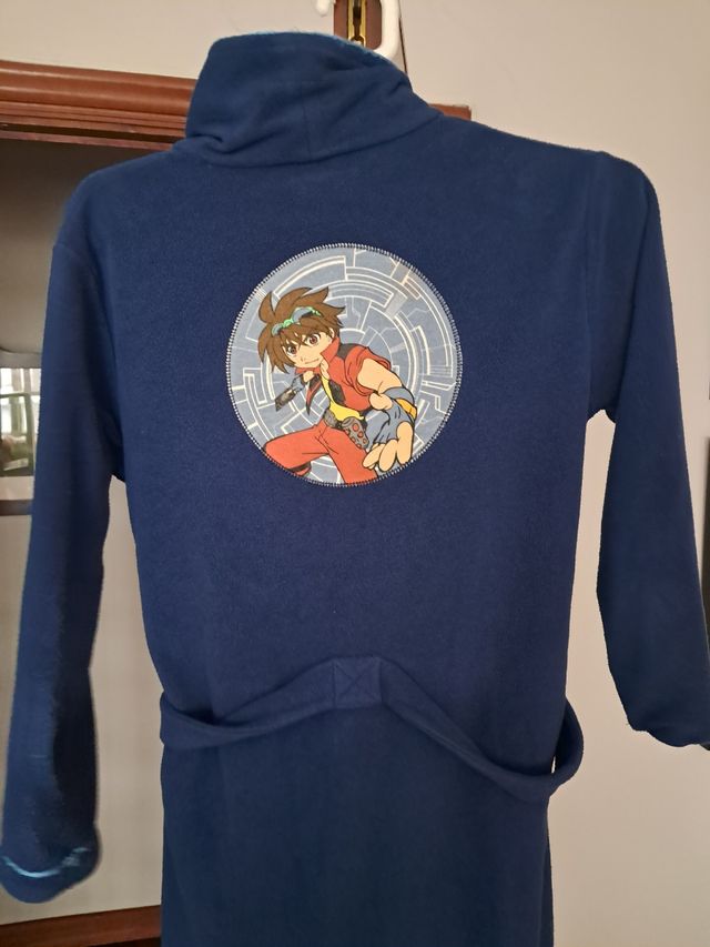 Bata niño Bakugan - 10 años - Azul