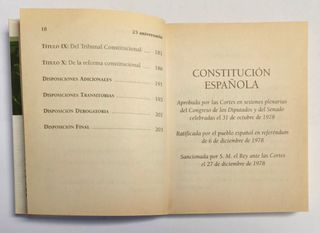 Constitución Española 1978