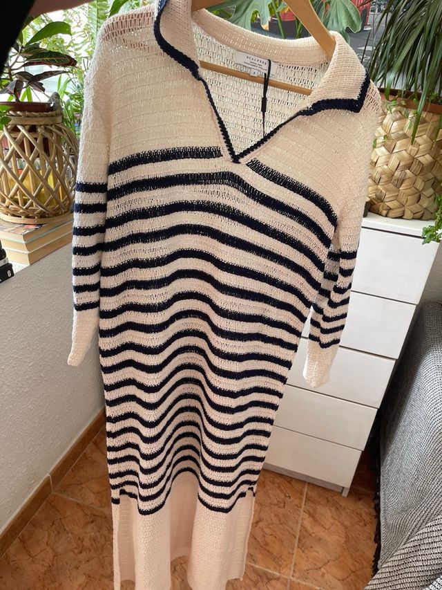 Vestido Scalpers rayas marineras talla S de segunda mano por 35