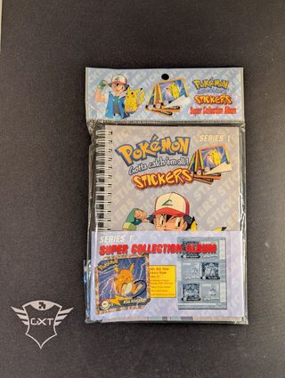 Album e box sealed Pokémon stickers series 1 1999