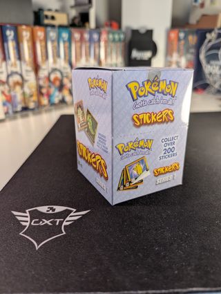 Album e box sealed Pokémon stickers series 1 1999
