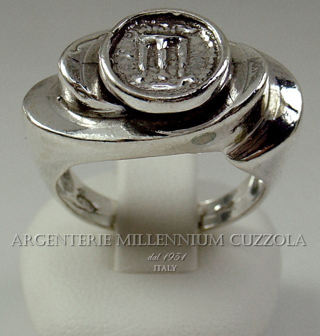 Anelli MoneteArgento925 Tripode Münzring SILBER925