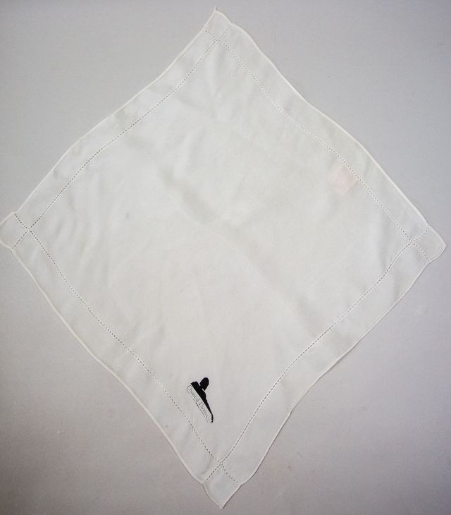 Pañuelo de seda blanco de Chantal Thomas