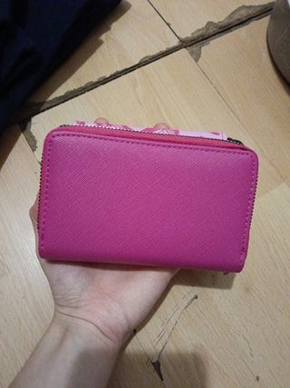 Cartera rosa mariposas