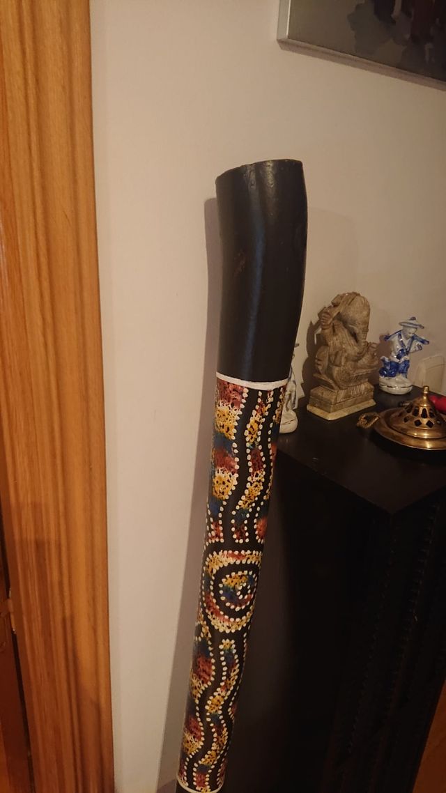 Didgeridoo artesanal pintado