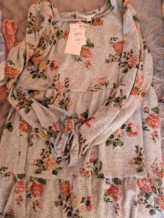 Vestido babydoll flores Springfield