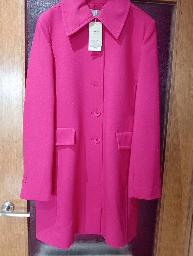 Blazer fucsia talla L