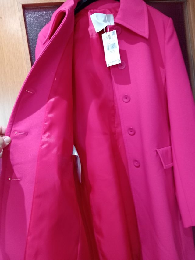 Blazer fucsia talla L