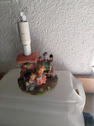 Lámpara Infantil Vintage tren .Negociable.