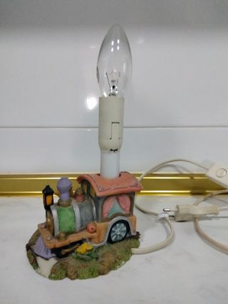 Lámpara Infantil Vintage tren .Negociable.
