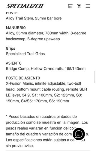 Bicicleta eléctrica Specialized L