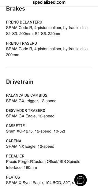 Bicicleta eléctrica Specialized L