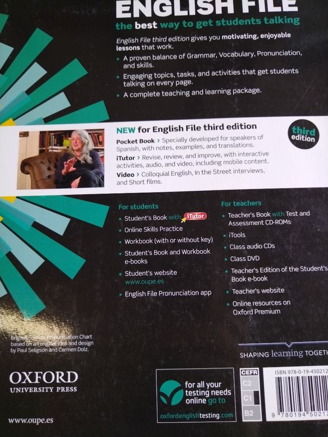 English File 3rd Edition Advanced. Workbook wit...