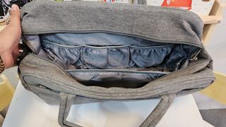 Bolso pañalera/ carrito de bebé - Welavila gris