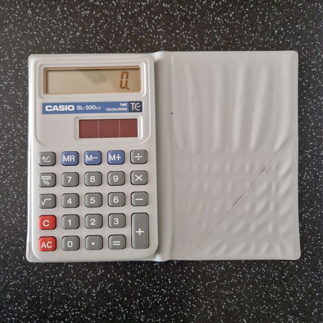 Calculadora solar Casio SL-300LU