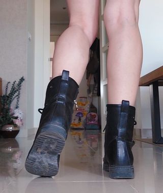 Botas negras cordones Xti