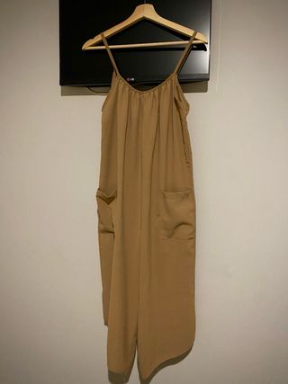 Mono beige - Pantalón corto